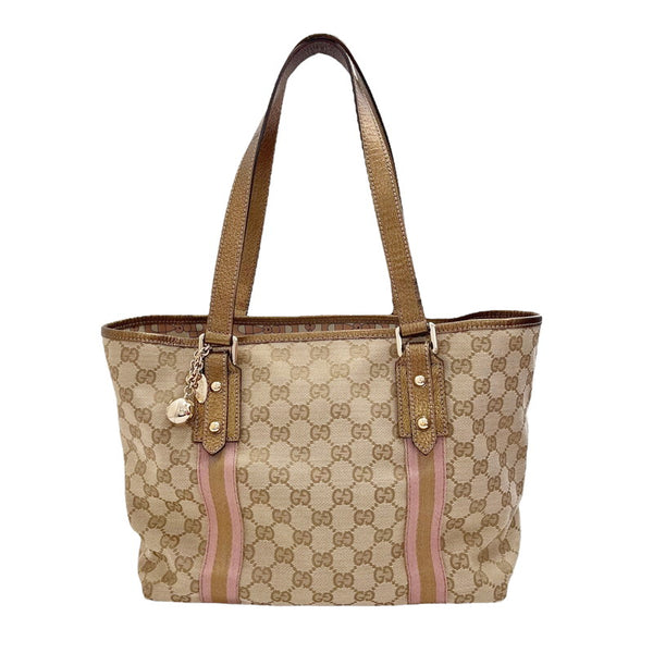 グッチ トートバッグ GGキャンバス 137396 キャンバス ベージュ ホワイト ゴールド金具レディース GUCCI グッチ GGキャンバス トートバッグ ベージュ×ゴールド 137396