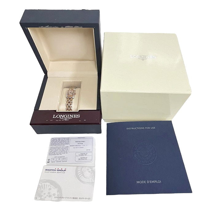 LONGINES/ロンジン】 L5.158.5 ドルチェヴィータ ダイヤベゼル 腕時計 