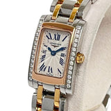 【LONGINES/ロンジン】 L5.158.5 ドルチェヴィータ ダイヤベゼル 腕時計 ステンレススチール/PG/ダイヤモンド クオーツ クリーム系文字盤 レディース
【中古】【真子質店】【GD】




【KST】