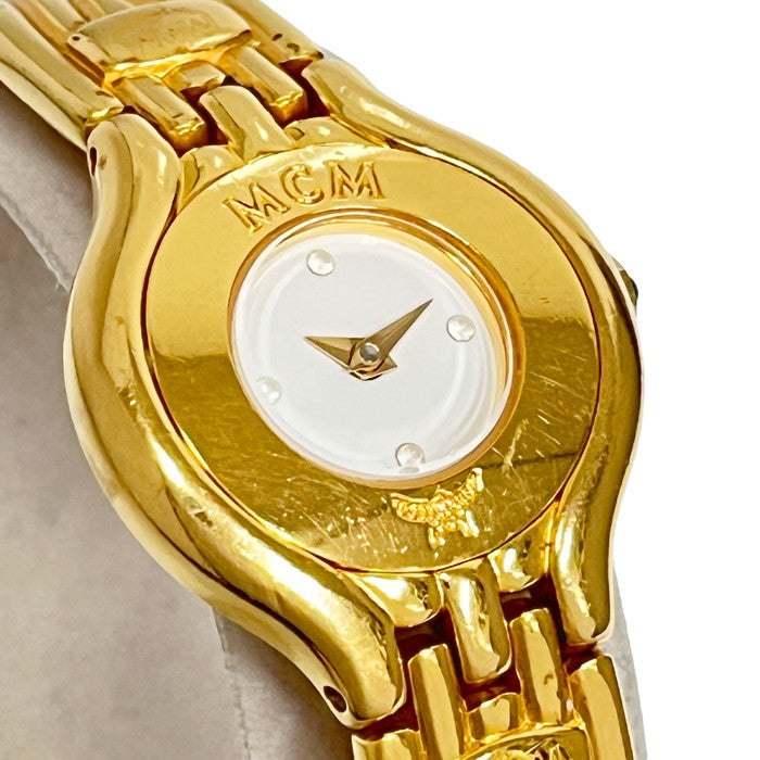 【MCM/エム・シー・エム】 腕時計 GP/ステンレススチール クオーツ 白文字盤 レディース
【中古】【真子質店】【NN】




【TT】