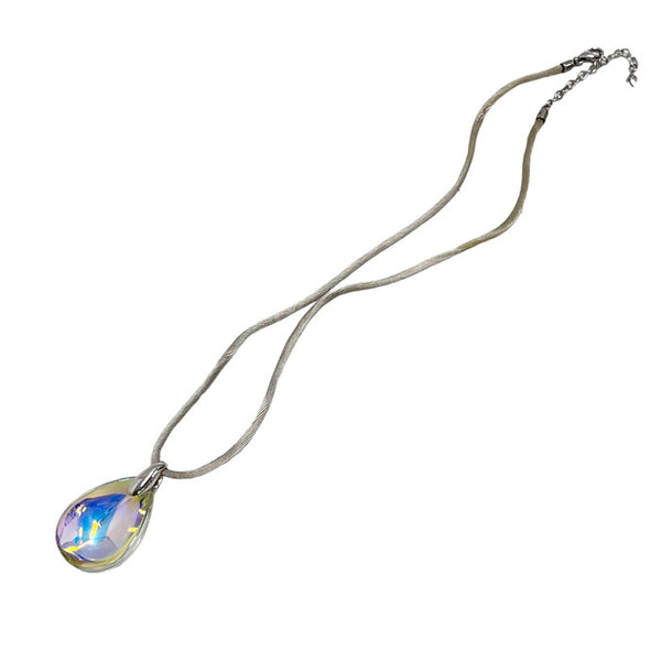 【Baccarat/バカラ】 ティアドロップ ネックレス シルバー925/クリスタル 10.2g 42cm マルチカラー レディース
【中古】【真子質店】【BL】




【Tx】
