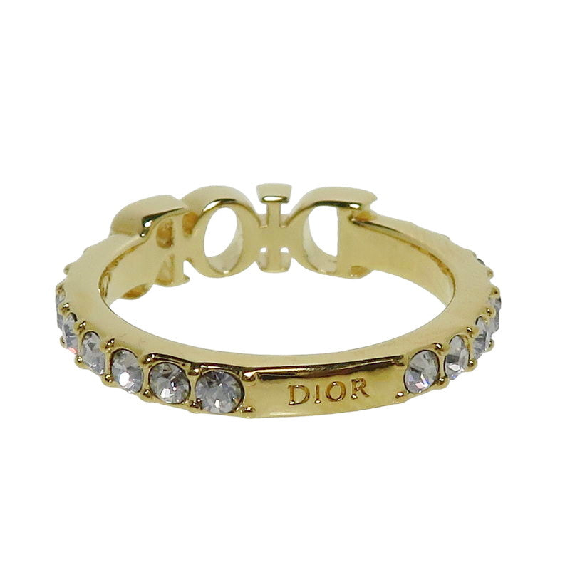 Dior 指輪　ゴールド　リング　レボリューション　ラインストーン