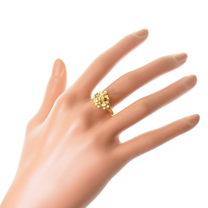 14号 花/フラワー ダイヤモンド 計0.08ct リング・指輪 K18ゴールド 18金 2.9g レディース
【中古】【真子質店】




【IKY】