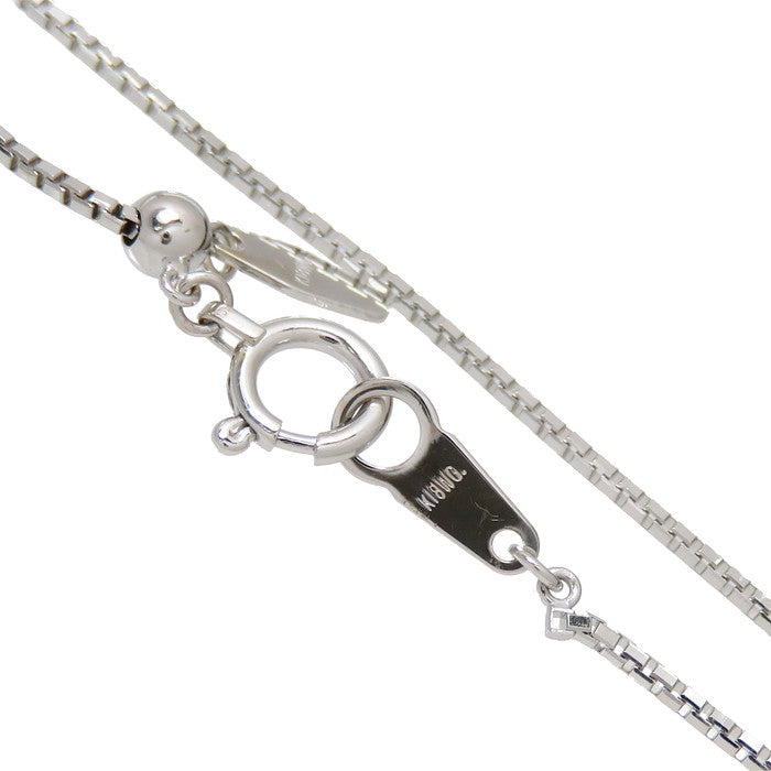【新品】ジェムガーネット15ポンド ガーネット 2.57ct ダイヤモンド 0.04ct ネックレス K18WG