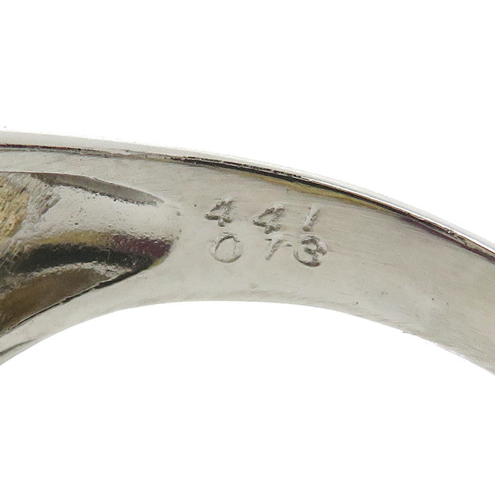 12号 スターサファイア 4.41ct ダイヤモンド 計0.13ct リング・指輪 