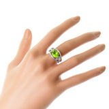 11号 透かしデザイン ミル打ち ペリドット 2.26ct ダイヤモンド 計0.12ct リング・指輪 K18WGホワイトゴールド 18金 6.7g レディース
【中古】【真子質店】




【DxK】