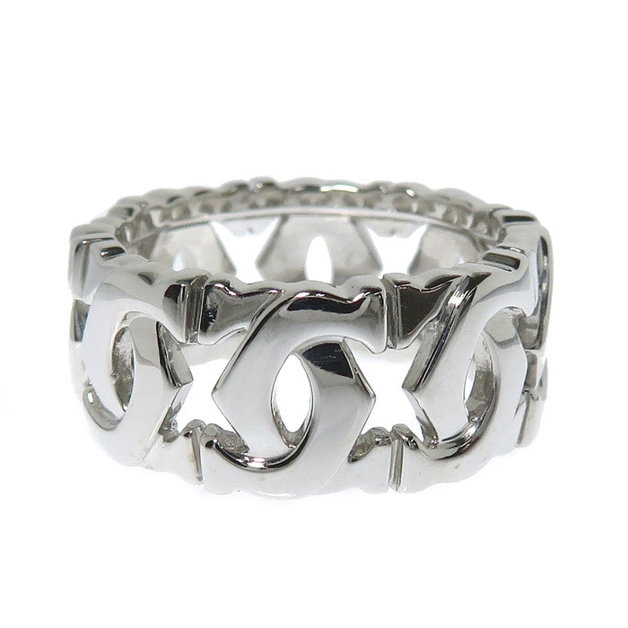 7号【CARTIER/カルティエ】 アントルラセ リング・指輪 K18WGホワイト 