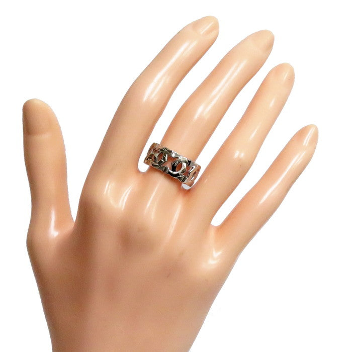7号【CARTIER/カルティエ】 アントルラセ リング・指輪 K18WGホワイト 