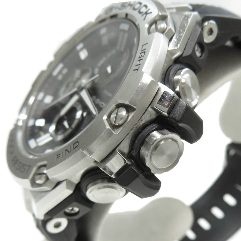 CASIO/カシオ】 G-SHOCK G-STEEL ソーラー電波 GST-B100-1AJF 腕時計