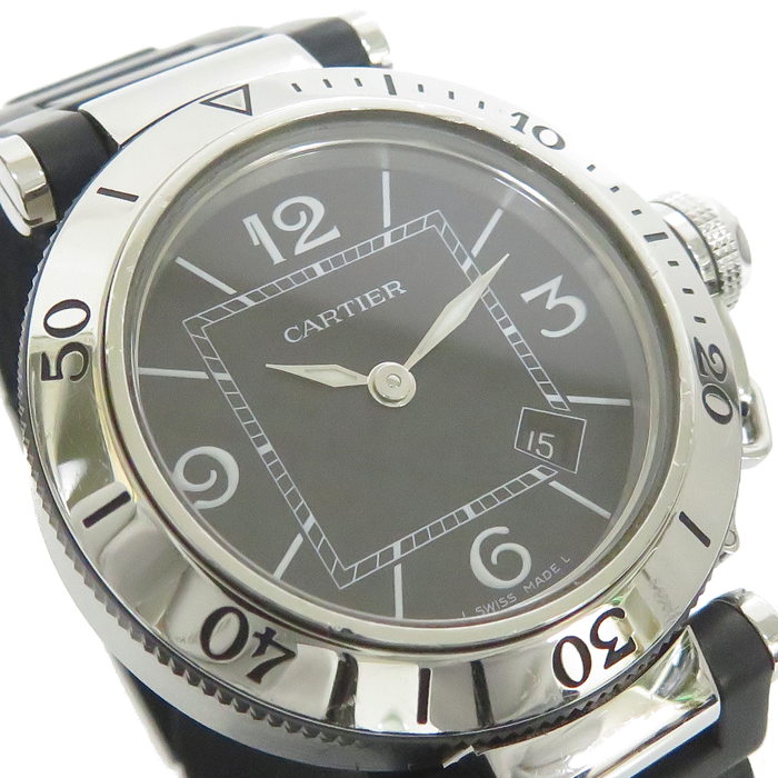 CARTIER/カルティエ】 パシャ シータイマー W3140003 腕時計