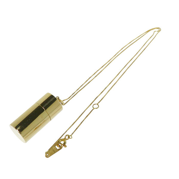 ピルケース ネックレス K18ゴールド 18金 7.3g 40cm ユニセックス
【中古】【真子質店】【NN】




【DYT】