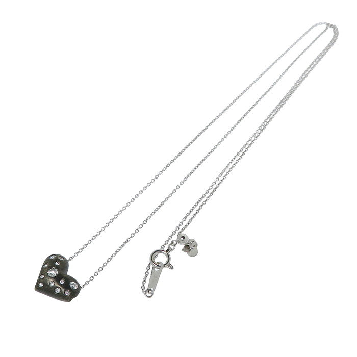 ハート ダイヤモンド 計0.17ct ネックレス K18WGホワイトゴールド 18金/PVD 3.1g 45cm レディース
【中古】【真子質店】【NN】




【TDT】