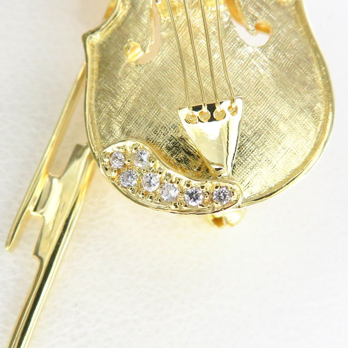 ネックレス兼用 ペンブローチ バイオリンモチーフ ダイヤモンド 計0.07/0.40ct ブローチ K18ゴールド 18金 10.2g レディース
【中古】【真子質店】【NN】




【MiMoMi】