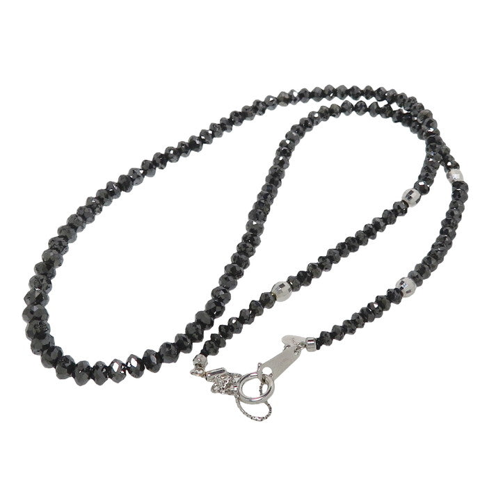 ブラックダイヤモンド 推定50ct程度 ネックレス K18WGホワイトゴールド 18金 11.8g 48cm レディース
【中古】【真子質店】【NN】




【MaDI】