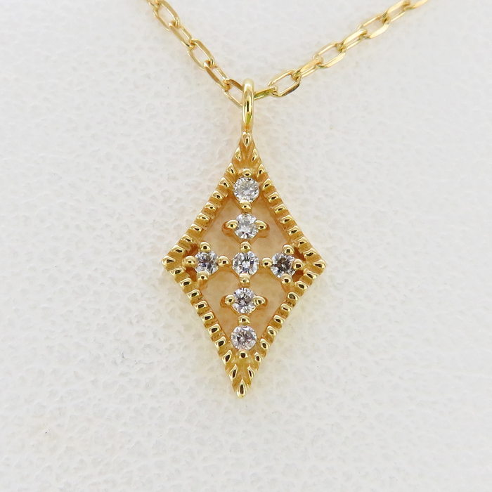 ダイヤモンド 計0.04ct ネックレス K18ゴールド 18金 1.8g 40cm レディース
【中古】【真子質店】【NN】




【IMaT】