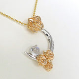 フラワー/花 ムーンストーン ダイヤモンド 計0.03ct ネックレス K18ゴールド 18金/K18WGホワイトゴールド 18金 8.0g 40cm レディース
【中古】【真子質店】【NN】




【MoYI】