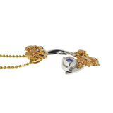 フラワー/花 ムーンストーン ダイヤモンド 計0.03ct ネックレス K18ゴールド 18金/K18WGホワイトゴールド 18金 8.0g 40cm レディース
【中古】【真子質店】【NN】




【MoYI】