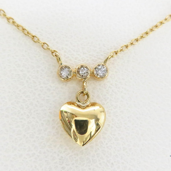 ハートモチーフ ダイヤモンド ネックレス K18ゴールド 18金 1.5g 38cm レディース
【中古】【真子質店】【NN】




【IIMo】
