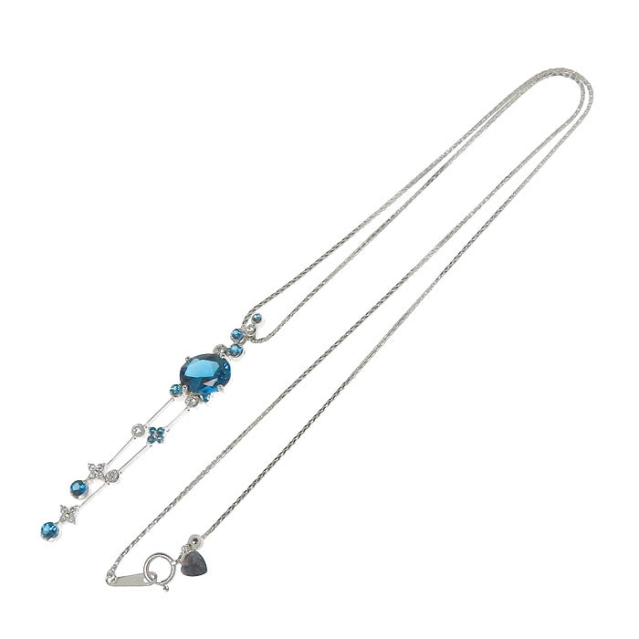 ブルートパーズ 計3.00ct ダイヤモンド 計0.23ct ネックレス K18WGホワイトゴールド 18金 8.1g 45cm レディース
【中古】【真子質店】【NN】




【MoMiMa】