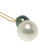 白蝶真珠(バロックパール) 約12.8mm 黒蝶真珠(バロックパール) 約10.0mm ダイヤモンド 計0.15ct ネックレス K18ゴールド 18金 7.1g 40cm レディース
【中古】【真子質店】【NN】




【TMoMa】