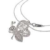 蜂 ブローチ兼用 ダイヤモンド 計0.21ct ネックレス K18WGホワイトゴールド 18金 4.9g 45cm レディース
【中古】【真子質店】【NN】




【DYT】