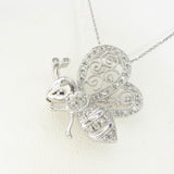 蜂 ブローチ兼用 ダイヤモンド 計0.21ct ネックレス K18WGホワイトゴールド 18金 4.9g 45cm レディース
【中古】【真子質店】【NN】




【DYT】