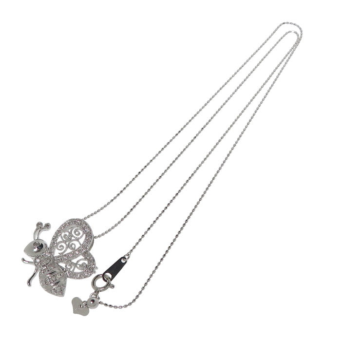 蜂 ブローチ兼用 ダイヤモンド 計0.21ct ネックレス K18WGホワイトゴールド 18金 4.9g 45cm レディース
【中古】【真子質店】【NN】




【DYT】