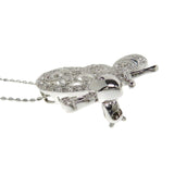 蜂 ブローチ兼用 ダイヤモンド 計0.21ct ネックレス K18WGホワイトゴールド 18金 4.9g 45cm レディース
【中古】【真子質店】【NN】




【DYT】