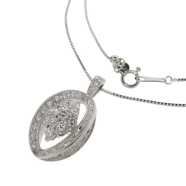 ダイヤモンド 計0.70ct ネックレス K18WGホワイトゴールド 18金 5.6g 45cm レディース
【中古】【真子質店】【NN】




【YIY】