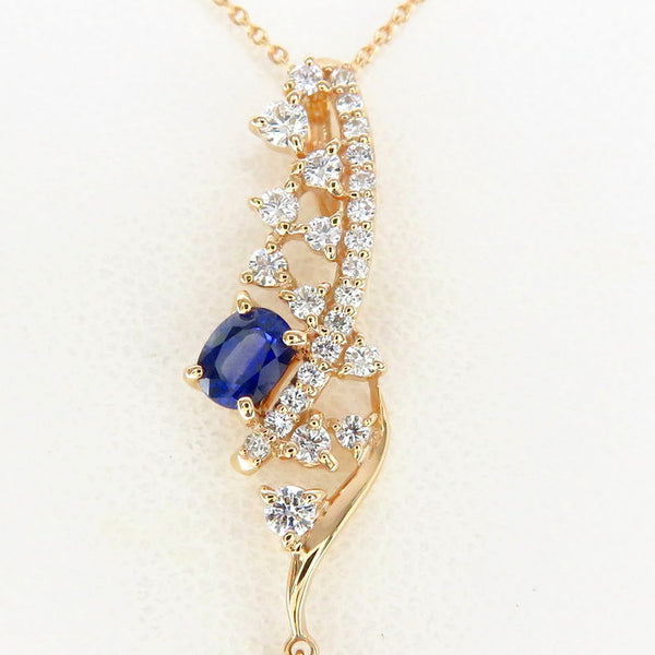 サファイア 計1.03ct ダイヤモンド 計0.32ct ネックレス K18PGピンクゴールド 18金 3.5g 46cm レディース
【中古】【真子質店】【NN】




【DTS】