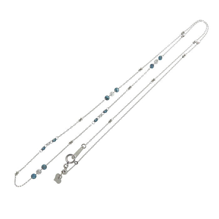 ステーション ダイヤモンド/トリートメントダイヤモンド 計1.00ct ネックレス K18WGホワイトゴールド 18金 1.4g 51cm レディース
【中古】【真子質店】【NN】




【TTx】