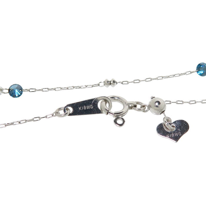 ステーション ダイヤモンド/トリートメントダイヤモンド 計1.00ct ネックレス K18WGホワイトゴールド 18金 1.4g 51cm レディース
【中古】【真子質店】【NN】




【TTx】