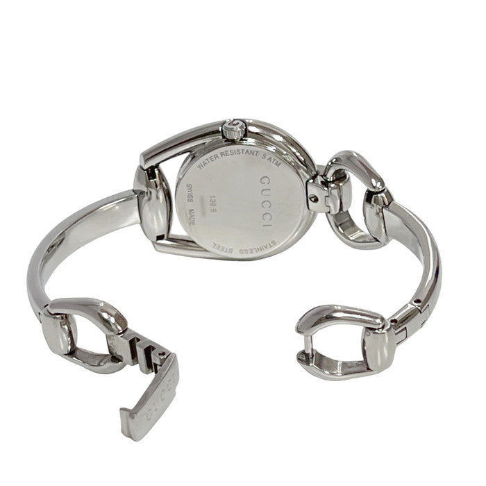 グッチ GUCCI 139.5 ホースビット ダイヤクォーツ レディース