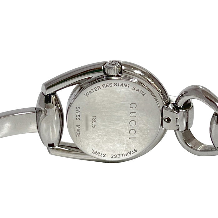 【GUCCI/グッチ】 ホースビット 139.5 腕時計 ステンレススチール/ダイヤモンド クオーツ シェル文字盤 レディース
【中古】【真子質店】【GD】




【IMix】