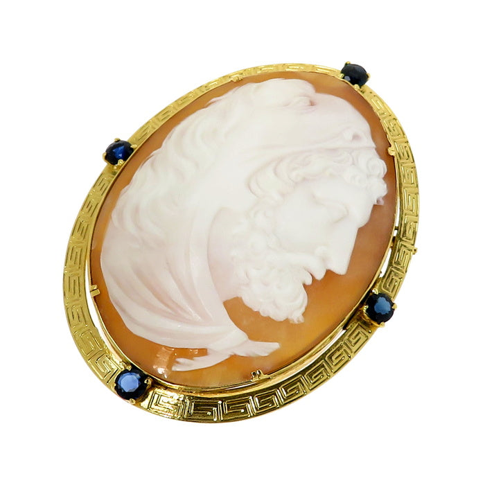 シェル サファイア 計1.59ct ブローチ K18ゴールド 18金 28.2g レディース
【中古】【真子質店】




【MaMox】